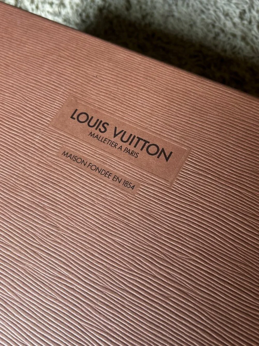 LOUIS VUITTON Empty Box 11.75"X9.5"X3.5" Great Condition! - Picture 3 of 4